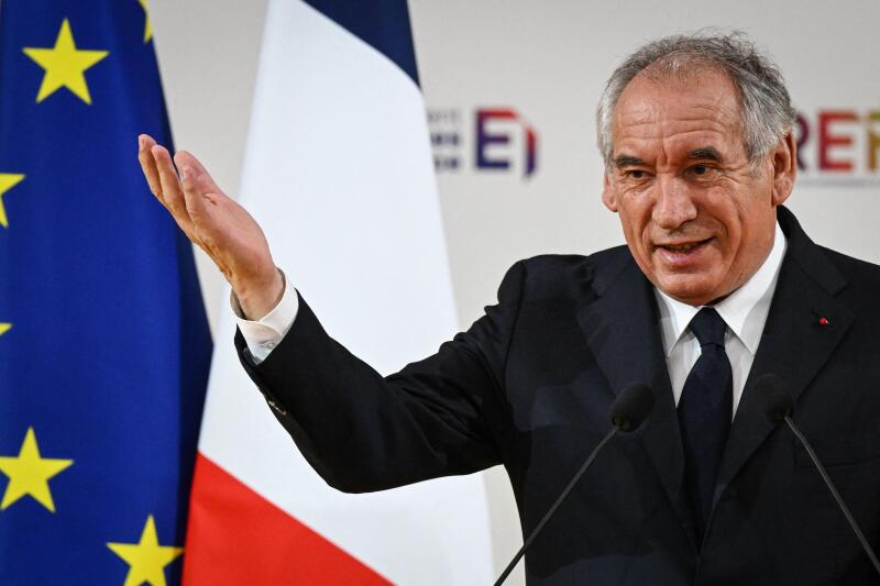 French Prime Minister Francois Bayrou delivers a speech at the Meeting of the Entrepreneurs of, France. , . Photo by Firas Abdullah/ABACAPRESS.COM Credit: Abaca Press/Alamy Live News