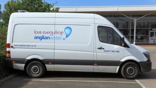 Anglian Water, water board, company, vehicle, van, England, UK
