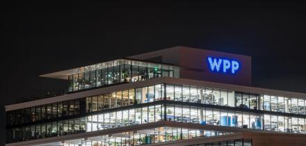Amsterdam, The Netherlands, 24.11.2022, The renovated Amsteldok building, base of multinational advertising and marketing services group WPP