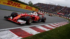 Formula One - Canadian Grand Prix - Montreal, Quebec, Canada - 12/6/16 - Ferrari F1 driver Sebastian Vettel of Germany drives. REUTERS/Chris Wattie