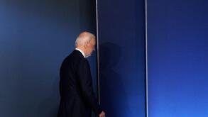 Washington, United States. 22nd July, 2024. US President Joe Biden leaves after an event on the Ukraine Compact during the 75th NATO Summit in Washington, DC, USA, on July 11, 2024. Photo by Yuri Gripas/ABACAPRESS.COM Credit: Abaca Press/Alamy Live News