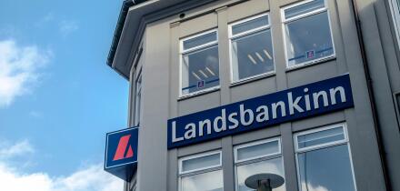 Landsbankinn building, Downtown Reykjavik, Iceland