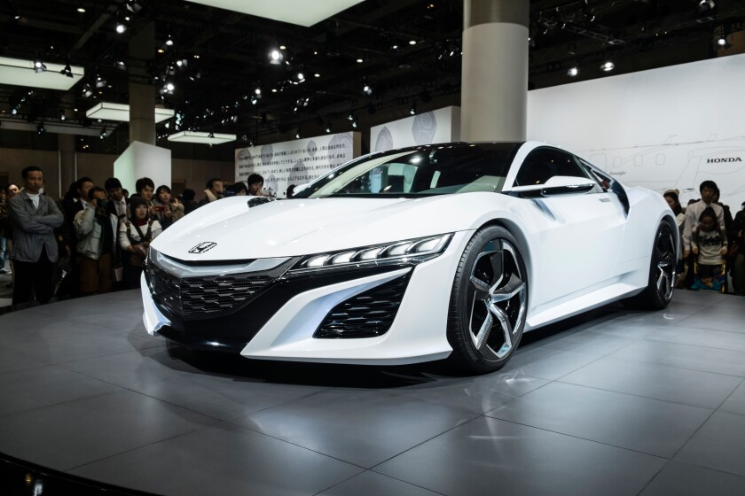 Honda NSX at Tokyo Motor Show 2013 in Japan