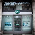 ROME, ITALY - JANUARY 15, 2025: Facade of Banco BPM (Banca Popolare di Milano) branch shows green BPM logo; banco Popolare di Milano is an italian ret