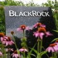 A logo sign outside of a facility occupied by BlackRock, Inc., in Wilmington, Delaware.