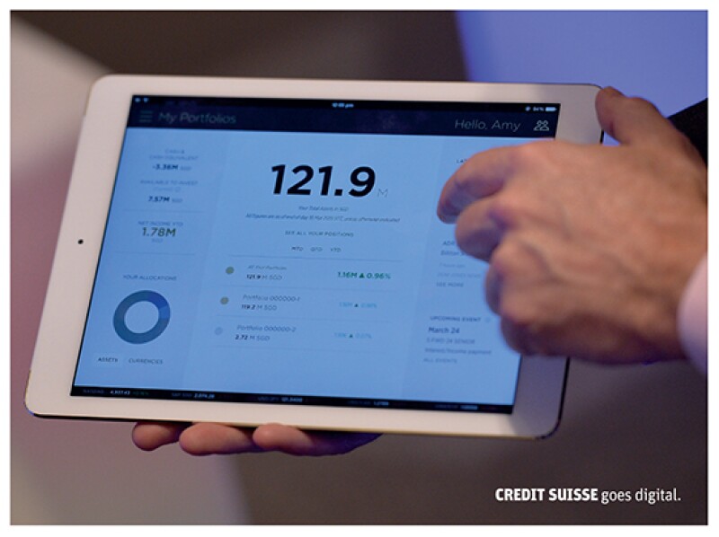 Credit Suisse robo-adviser app