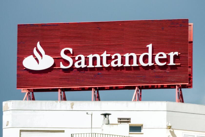 Santander Bank logo, Spain