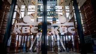 Brussels, Belgium. 13th Feb, 2025. This picture shows the headquarters of the KBC Group financial institute in Brussels on Thursday 13 February 2025. BELGA PHOTO HATIM KAGHAT Credit: Belga News Agency/Alamy Live News