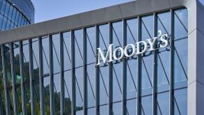 Moody's logo on new office building