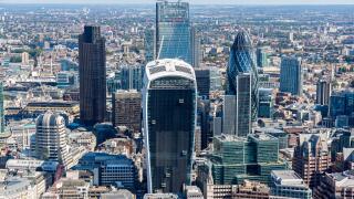 The City of London is the main financial district of London and vies with New York City as the financial capital of the world