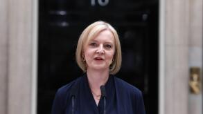 06/09/2022. London, United Kingdom. Prime Minister Liz Truss Arrives in Downing Street. 10 Downing Street. Newly elected Prime Minister, Liz Truss arr