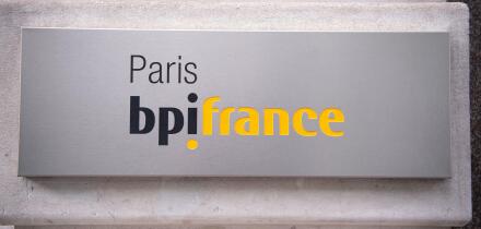 A shop sign of bpifrance on April 27, 2020 in Paris, France.Photo by David NIVIERE/ABACAPRESS.COM