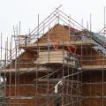 File photo dated 07/01/20 of houses under construction on a housing development in Basingstoke, Hampshire. The UK's construction sector saw growth ease back last month after striking a two-year high in September, according to new data. It was partly drive