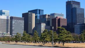 Japan, Tokyo, Marunouchi, skyline, central business district,