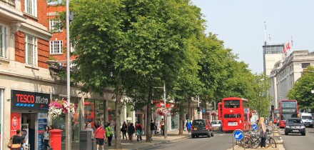 Kensington High Street, London, England, Great Britain, United Kingdom, UK, Europe