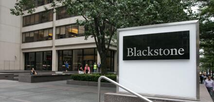 Manhattan office location of Blackstone hedge fund.