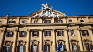 Rome, Ministry Of Finance. Image shot 2006. Exact date unknown.