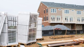 New home construction. 