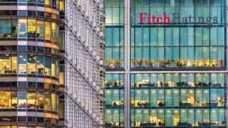 Fitch Ratings Global HQ London - the Fitch Ratings tower in Canary Wharf London
