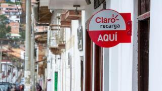 Claro, mobile phone, Chachapoyas, Amazonas, Peru, LatAm, 575