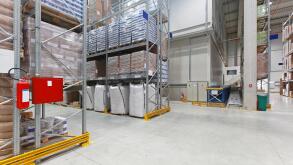 Distribution warehouse. Image shot 03/2015. Exact date unknown.