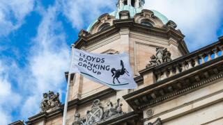 The Lloyds Banking Group Scottish Headquarters on The Mound in Edinburgh