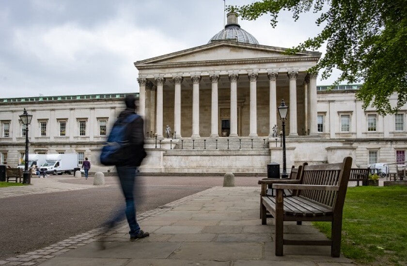 LONDON- University College London historic campus, a world leading research university central London