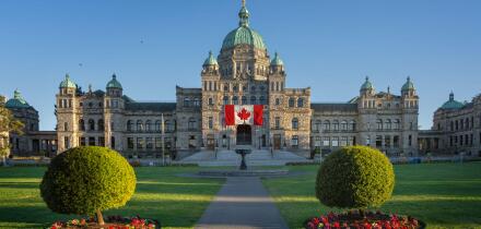 British Columbia Parliament Building - Victoria, BC, Canada