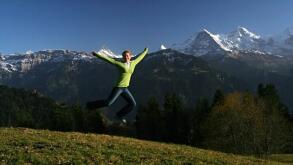 woman blue humans human beings people folk persons human human being danger