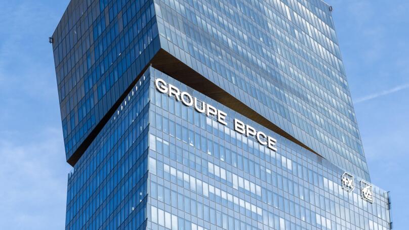 The headquarters of Groupe BPCE in Paris, France.