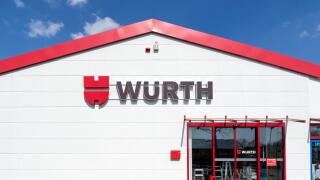 Wurth branch in Delmenhorst, Germany. The Wurth Group is world market leader in the trade with connecting materials.