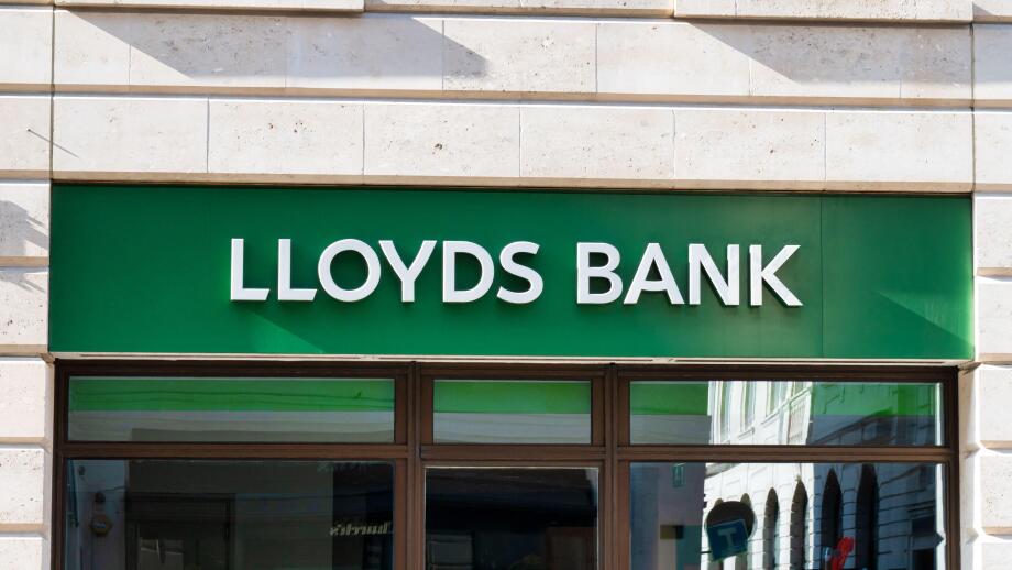 London, UK- May 5, 2022:The sign for LLloyds Bank in London.