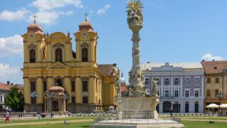Timisoara, Romania. Unirii Square.