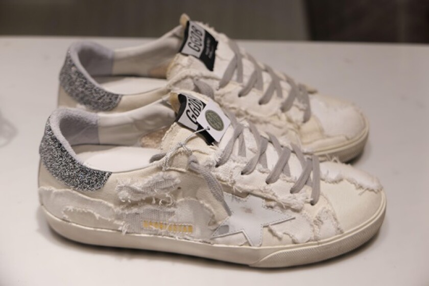 Golden Goose shoes from Alamy 20Jun24 575x375