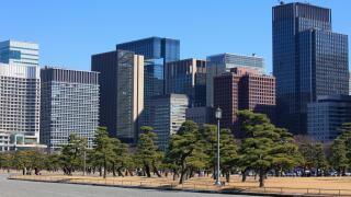 Japan, Tokyo, Marunouchi, skyline, central business district,