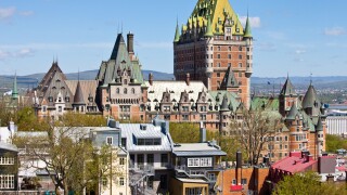Chateau Frontenac, old town, Quebec City, Canada